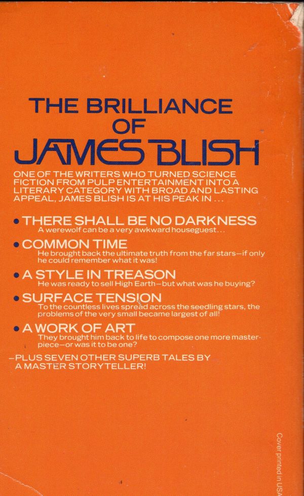 The Best of James Blish on Sale