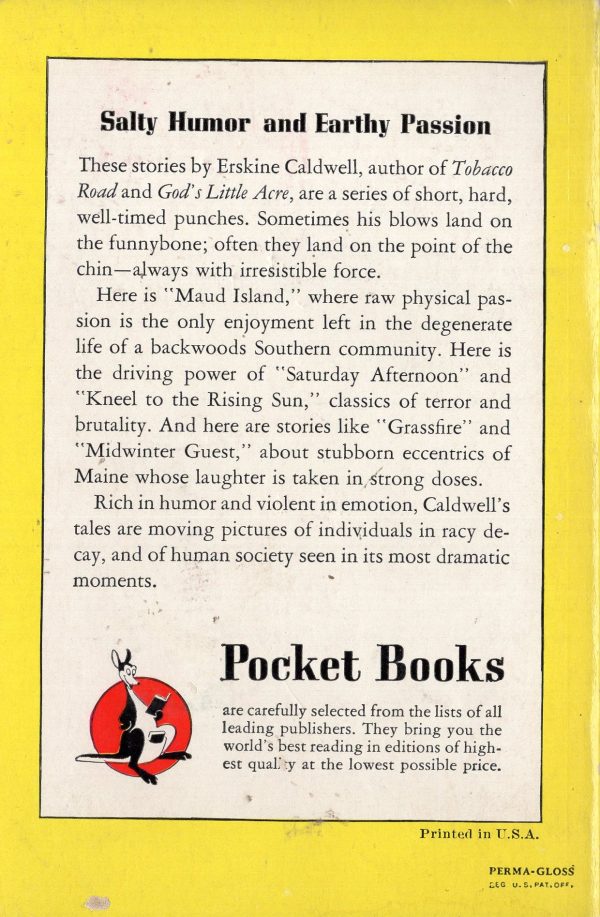 The Pocket Book of Erskine Caldwell Stories on Sale