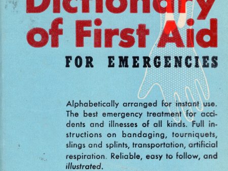 The Dictionary of First Aid for Emergencies Sale