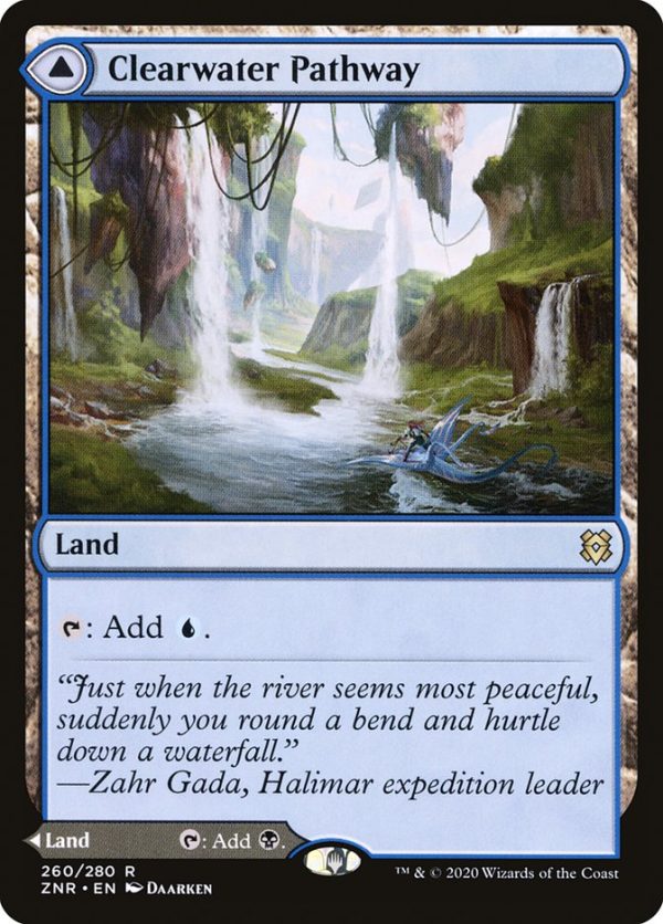 Clearwater Pathway    Murkwater Pathway [Zendikar Rising] Hot on Sale