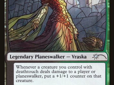 Vraska, Swarm s Eminence (Stained Glass) [Secret Lair Drop Promos] on Sale