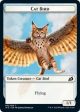 Cat Bird    Human Soldier (005) Double-Sided Token [Ikoria: Lair of Behemoths Tokens] Sale