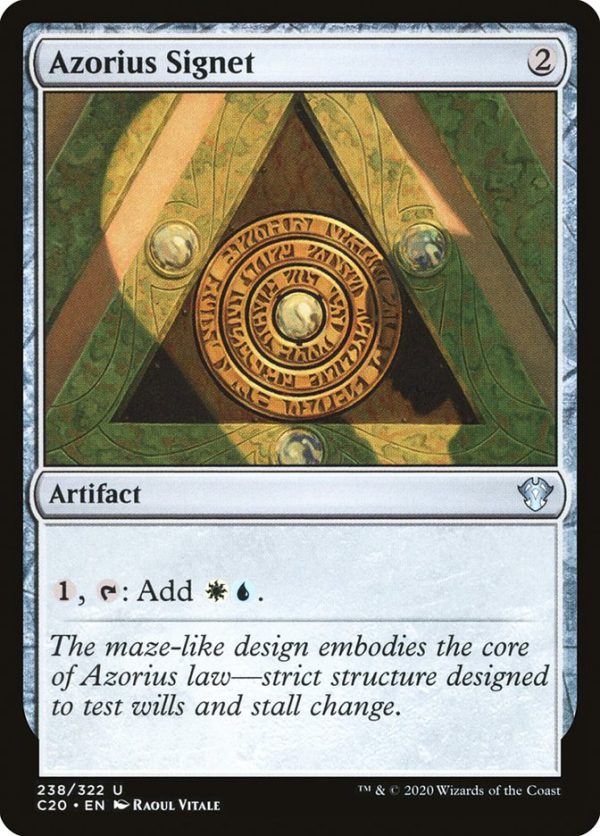 Azorius Signet [Commander 2020] For Cheap