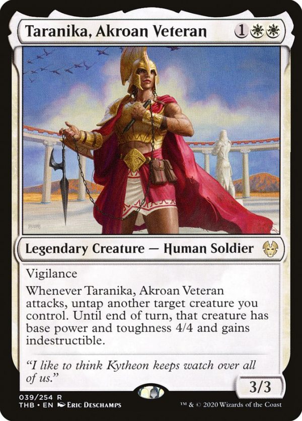 Taranika, Akroan Veteran [Theros Beyond Death] Online