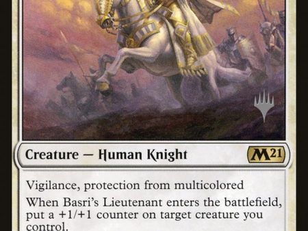 Basri s Lieutenant (Promo Pack) [Core Set 2021 Promos] Online now