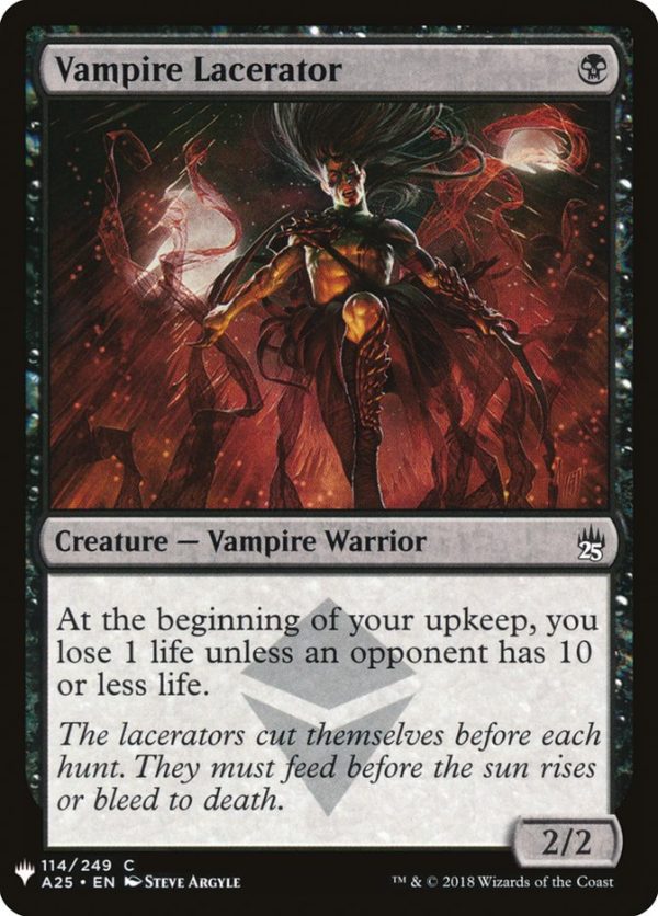 Vampire Lacerator [Mystery Booster] Sale