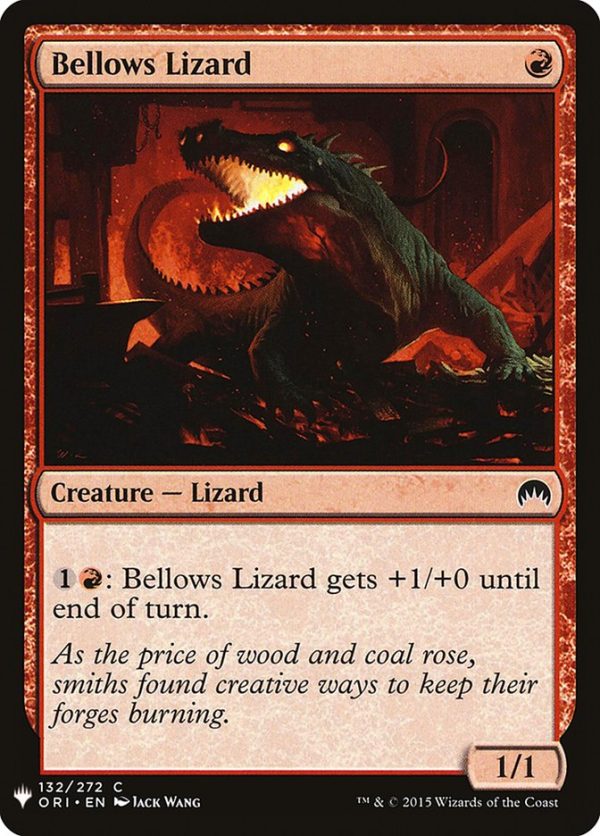 Bellows Lizard [Mystery Booster] Online