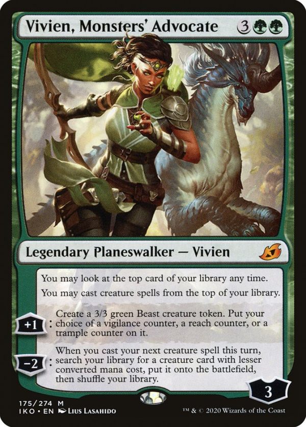 Vivien, Monsters  Advocate [Ikoria: Lair of Behemoths] Cheap