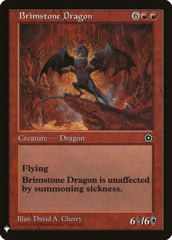 Brimstone Dragon [Mystery Booster] For Discount