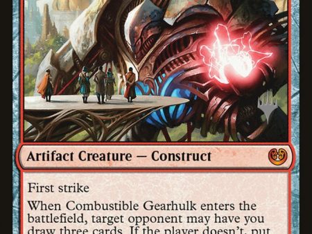 Combustible Gearhulk (Promo Pack) [Kaladesh Promos] Online