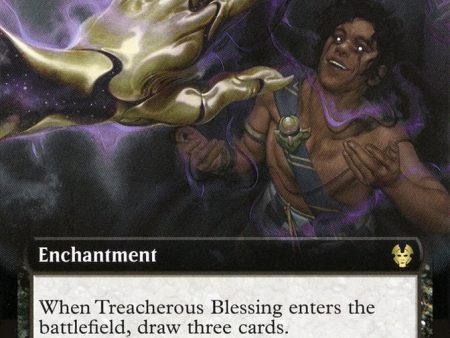 Treacherous Blessing (Extended Art) [Theros Beyond Death] Online