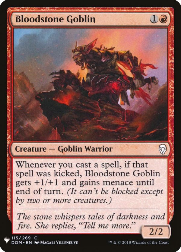 Bloodstone Goblin [Mystery Booster] For Sale