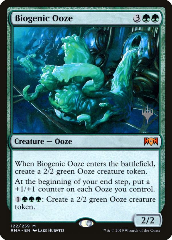 Biogenic Ooze (Promo Pack) [Ravnica Allegiance Promos] For Sale