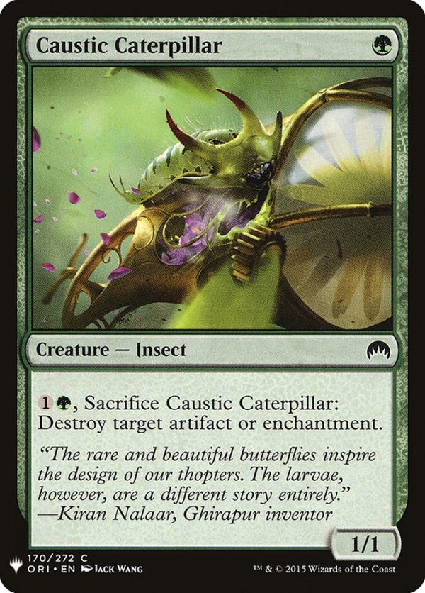 Caustic Caterpillar [Mystery Booster] Online Hot Sale