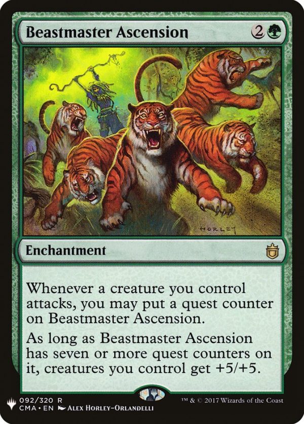 Beastmaster Ascension [Mystery Booster] on Sale