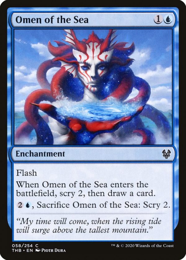 Omen of the Sea [Theros Beyond Death] For Cheap