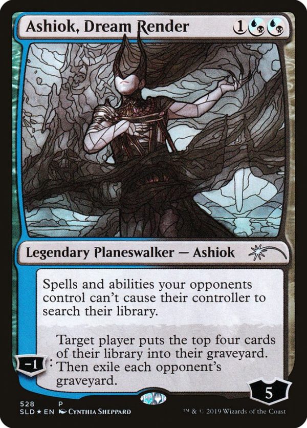 Ashiok, Dream Render (Stained Glass) [Secret Lair Drop Promos] Fashion