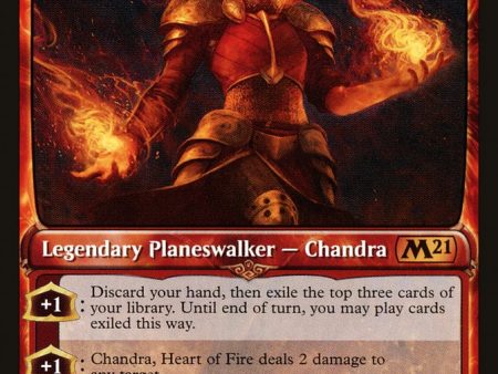 Chandra, Heart of Fire (Showcase) [Core Set 2021] Sale