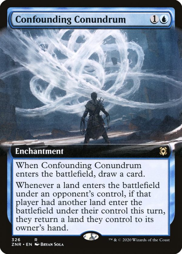 Confounding Conundrum (Extended Art) [Zendikar Rising] Hot on Sale