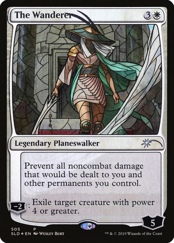 The Wanderer (Stained Glass) [Secret Lair Drop Promos] on Sale