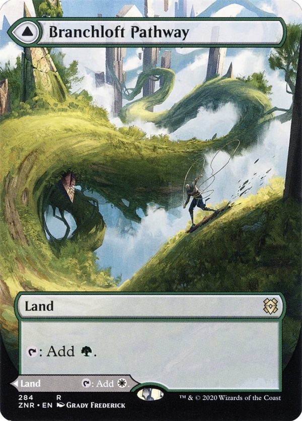 Branchloft Pathway    Boulderloft Pathway (Borderless Alternate Art) [Zendikar Rising] Sale