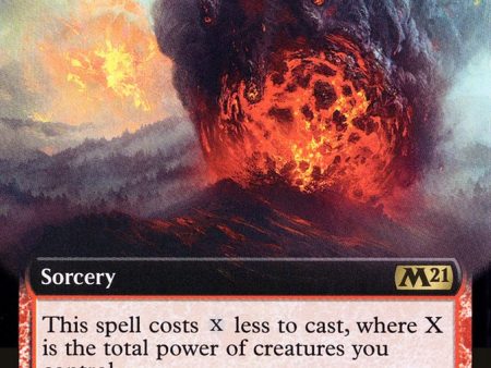 Volcanic Salvo (Extended Art) [Core Set 2021] Online now