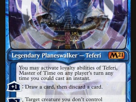 Teferi, Master of Time (Showcase) (292) [Core Set 2021] Online