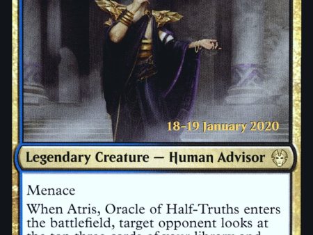 Atris, Oracle of Half-Truths [Theros Beyond Death Prerelease Promos] on Sale