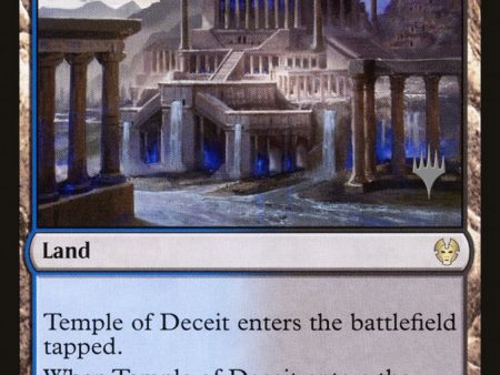 Temple of Deceit (Promo Pack) [Theros Beyond Death Promos] Online Sale