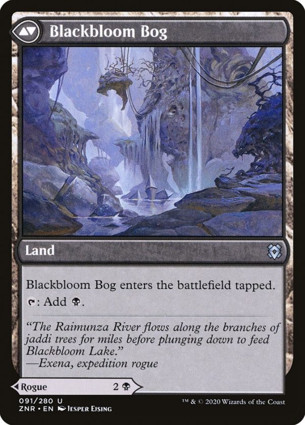 Blackbloom Rogue    Blackbloom Bog [Zendikar Rising] For Sale