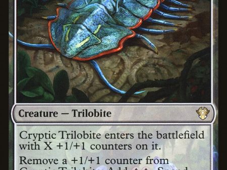 Cryptic Trilobite [Commander 2020] Sale