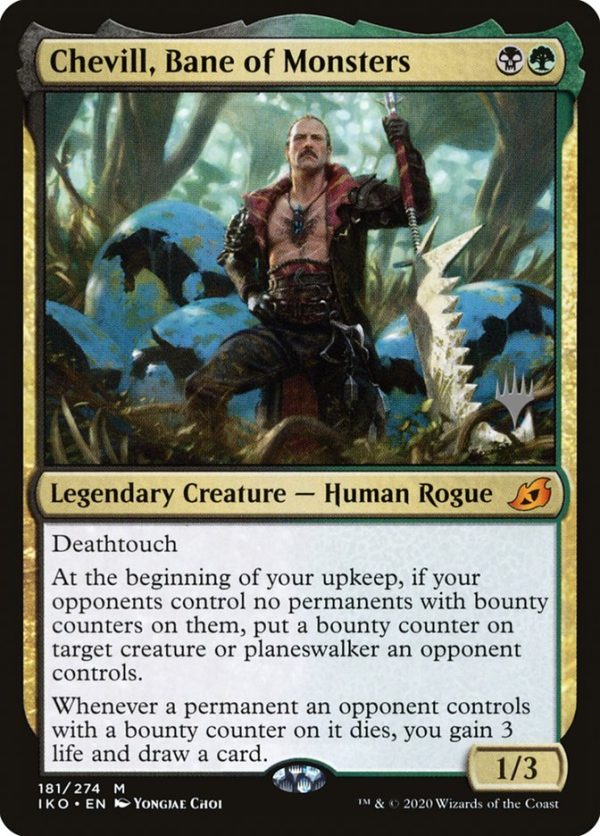 Chevill, Bane of Monsters (Promo Pack) [Ikoria: Lair of Behemoths Promos] Sale