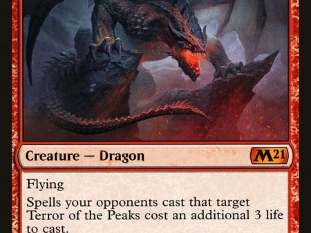 Terror of the Peaks [Core Set 2021] For Sale