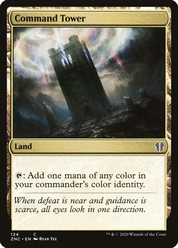 Command Tower [Zendikar Rising Commander] Supply