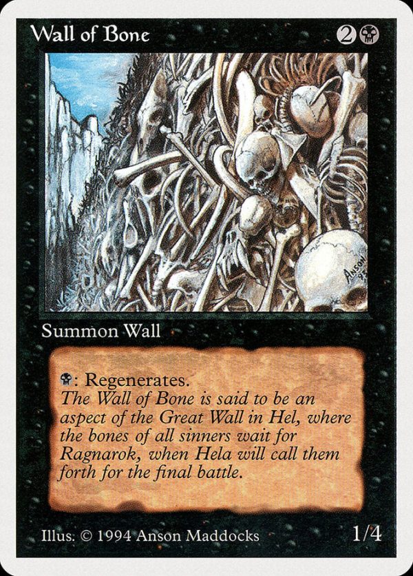 Wall of Bone [Summer Magic   Edgar] For Discount