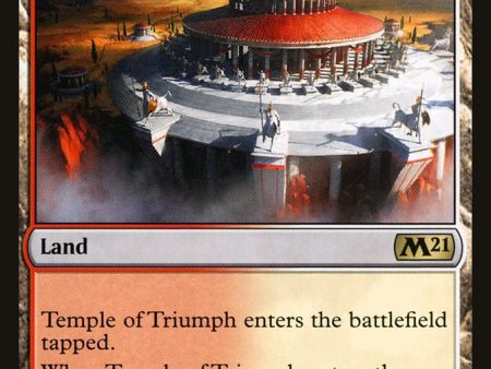 Temple of Triumph [Core Set 2021] on Sale