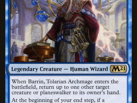 Barrin, Tolarian Archmage [Core Set 2021] Online Sale