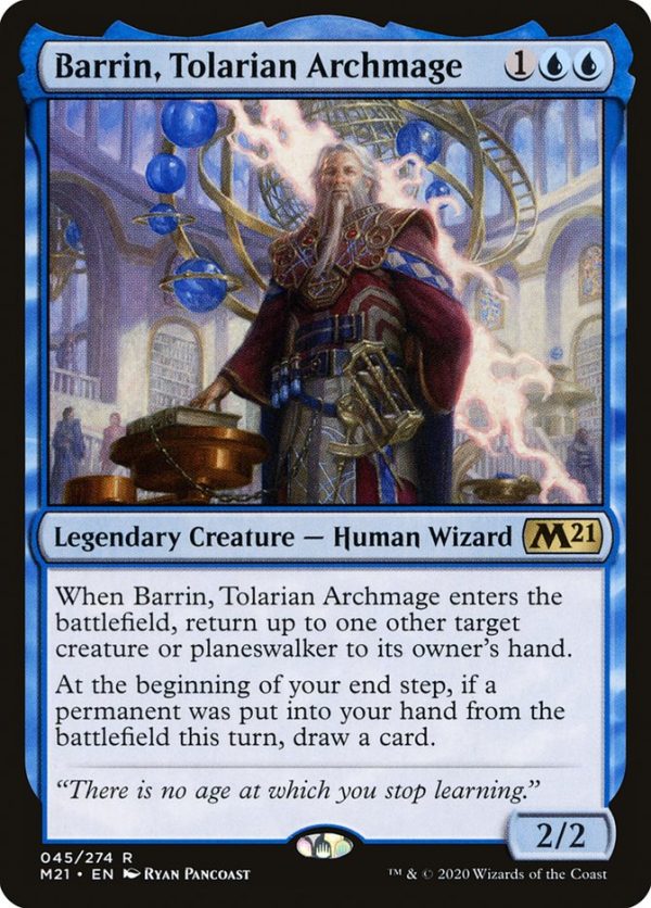 Barrin, Tolarian Archmage [Core Set 2021] Online Sale