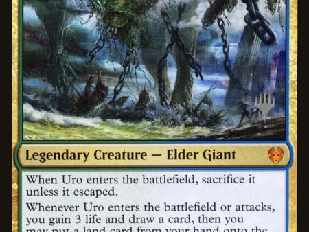 Uro, Titan of Nature s Wrath (Promo Pack) [Theros Beyond Death Promos] Hot on Sale