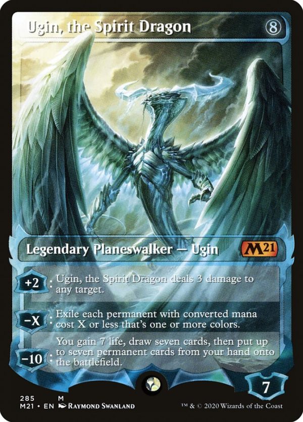 Ugin, the Spirit Dragon (285) (Extended Art) [Core Set 2021] on Sale