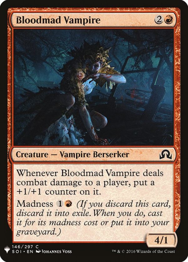 Bloodmad Vampire [Mystery Booster] For Discount