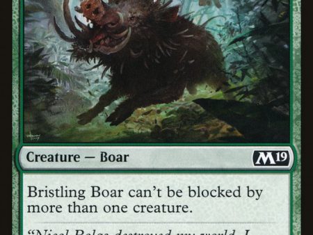 Bristling Boar [Mystery Booster] Sale