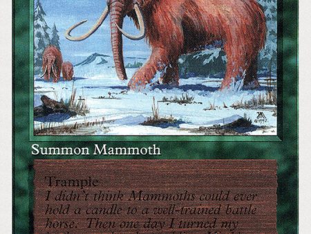 War Mammoth [Summer Magic   Edgar] Hot on Sale