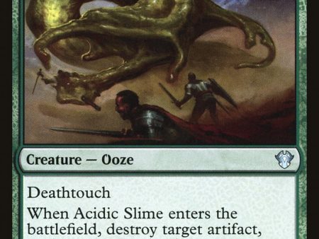 Acidic Slime [Commander 2020] For Discount