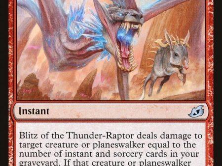 Blitz of the Thunder-Raptor [Ikoria: Lair of Behemoths] For Sale