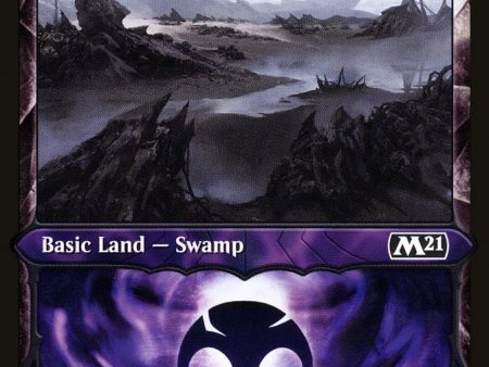 Swamp (311) (Showcase) [Core Set 2021] Hot on Sale