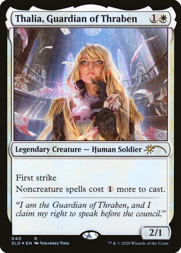 Thalia, Guardian of Thraben (40) [Secret Lair Drop Series] Supply