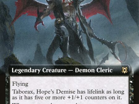 Taborax, Hope s Demise (Extended Art) [Zendikar Rising] Online