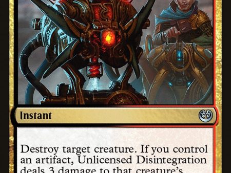 Unlicensed Disintegration [Mystery Booster] For Cheap