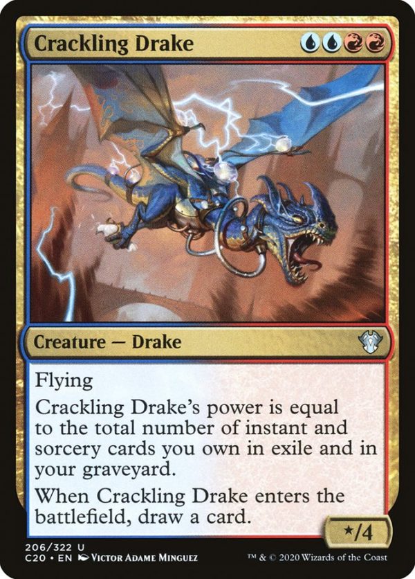 Crackling Drake [Commander 2020] Cheap